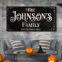 Load image into Gallery viewer, Personalized Gothic Sign