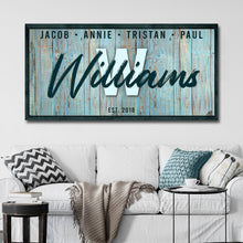 Load image into Gallery viewer, Family Wood Sign IV
