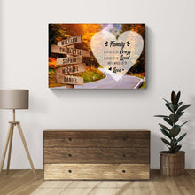 Load image into Gallery viewer, A Lot of Love Family Names Sign II