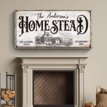 Load image into Gallery viewer, Homestead Sign X