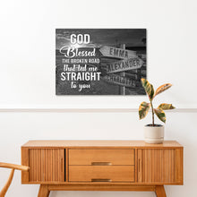Load image into Gallery viewer, That Led Me To You Family Names Sign