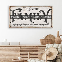 Load image into Gallery viewer, Family Sign XXIII