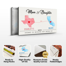 Load image into Gallery viewer, Mother's Day Sign Home Is Where My Heart Is