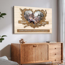 Load image into Gallery viewer, Couple Wolves Sign II