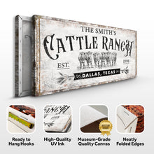 Load image into Gallery viewer, Branded Cattle Ranch Sign VI