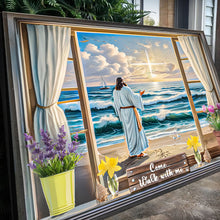 Load image into Gallery viewer, Come Walk With Me Faith Sign V