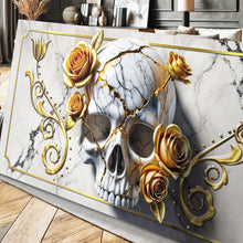 Load image into Gallery viewer, 3D Rose and Skull Wall Art