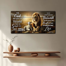 Load image into Gallery viewer, John 3:16: For God So Loved The World Faith Sign II