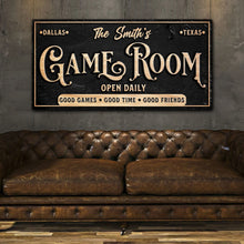 Load image into Gallery viewer, Personalized Game Room Sign