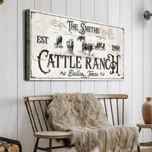 Load image into Gallery viewer, Branded Cattle Ranch Sign III