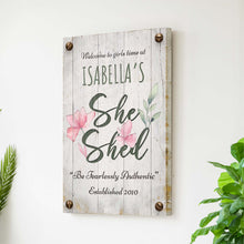 Load image into Gallery viewer, She Shed Sign IV
