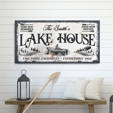 Load image into Gallery viewer, Lake House Sign IX