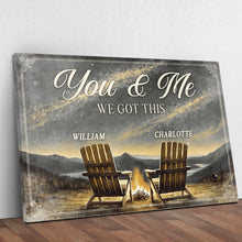 Load image into Gallery viewer, Camping Themed We Got This Couple Sign