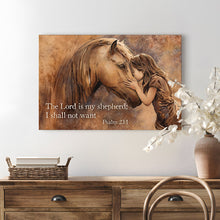 Load image into Gallery viewer, The Lord Is My Shepherd I Shall Not Want Psalm 23:1 Faith Sign VI