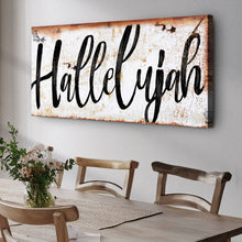 Load image into Gallery viewer, Rustic Hallelujah Faith Sign