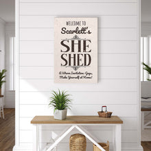 Load image into Gallery viewer, She Shed Sign