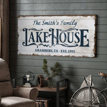 Load image into Gallery viewer, Lake House Sign VII