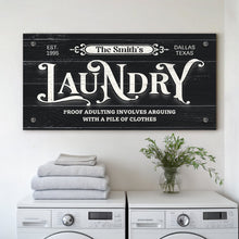 Load image into Gallery viewer, Laundry Room Sign VII