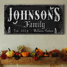 Load image into Gallery viewer, Personalized Gothic Sign V