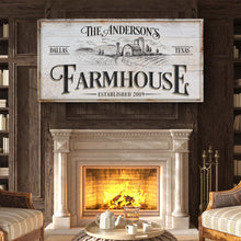 Load image into Gallery viewer, Personalized Farmhouse Sign
