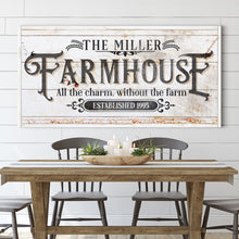 Load image into Gallery viewer, Personalized Farmhouse Sign II