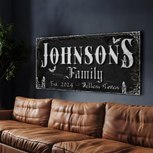 Load image into Gallery viewer, Personalized Gothic Sign V