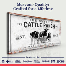 Load image into Gallery viewer, Branded Cattle Ranch Sign V