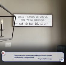 Load image into Gallery viewer, Bless The Food Before Us And The Love Between Us Sign II