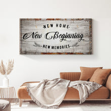 Load image into Gallery viewer, New Home, New Beginning Sign