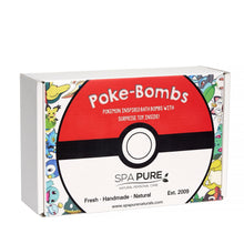 Load image into Gallery viewer, Bath Bombs for Kids: With Toys Inside, Pokemon-Inspired, Moisturizing, Natural, Large Colorful Bath Bombs (6 Count) Pack of 1