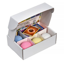 Load image into Gallery viewer, Bath Bombs for Kids: With Toys Inside, Pokemon-Inspired, Moisturizing, Natural, Large Colorful Bath Bombs (6 Count) Pack of 1