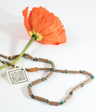 Load image into Gallery viewer, Hazelwood + Turquoise Jasper Necklace