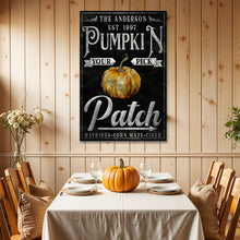 Load image into Gallery viewer, Vintage Pumpkin Patch Thanksgiving Sign