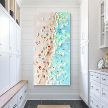 Load image into Gallery viewer, Beachfront Painting Coastal Wall Art