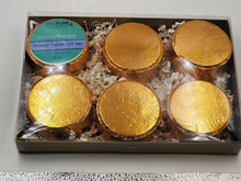 Load image into Gallery viewer, Gift Set with 6 Aromatherapy Shower Tablets - Best Sellers - GOLD - 100% Essential Oil Blends