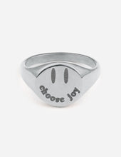 Load image into Gallery viewer, Silver Choose Joy Ring