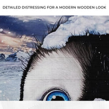 Load image into Gallery viewer, Penguin Peekaboo Painting Canvas Wall Art