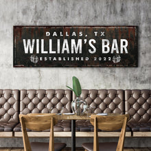 Load image into Gallery viewer, Rustic Bar Sign