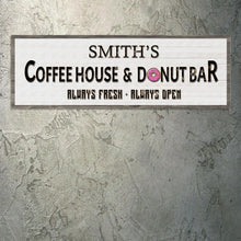 Load image into Gallery viewer, Coffee House And Donut Bar Sign II