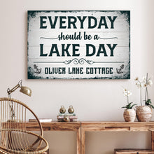 Load image into Gallery viewer, Everyday Should Be A Lake Day Sign