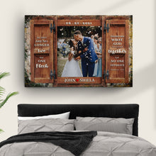 Load image into Gallery viewer, Matthew 19:6 - So They Are No Longer Two, But One Flesh Sign II