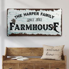 Load image into Gallery viewer, Family Farmhouse Sign IV