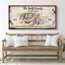 Load image into Gallery viewer, Let Love Abide And Bless All Those Who Step Inside Sign