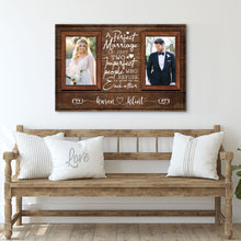 Load image into Gallery viewer, A Perfect Marriage Is Just Two Imperfect People Sign