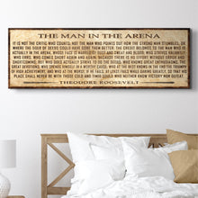 Load image into Gallery viewer, The Man In The Arena Sign V