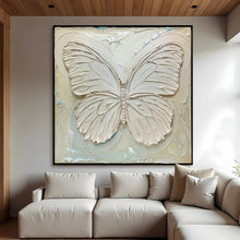 Load image into Gallery viewer, 3D White Butterfly Wall Art