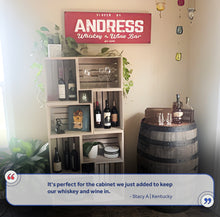 Load image into Gallery viewer, Whiskey And Wine Bar Sign III