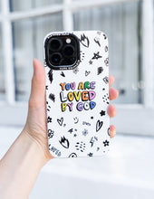 Load image into Gallery viewer, White You Are Loved By God Phone Case