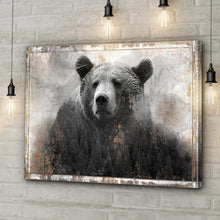 Load image into Gallery viewer, Animals Forest Bear Brown Canvas Wall Art