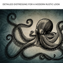 Load image into Gallery viewer, Octopus Coastal Canvas Wall Art